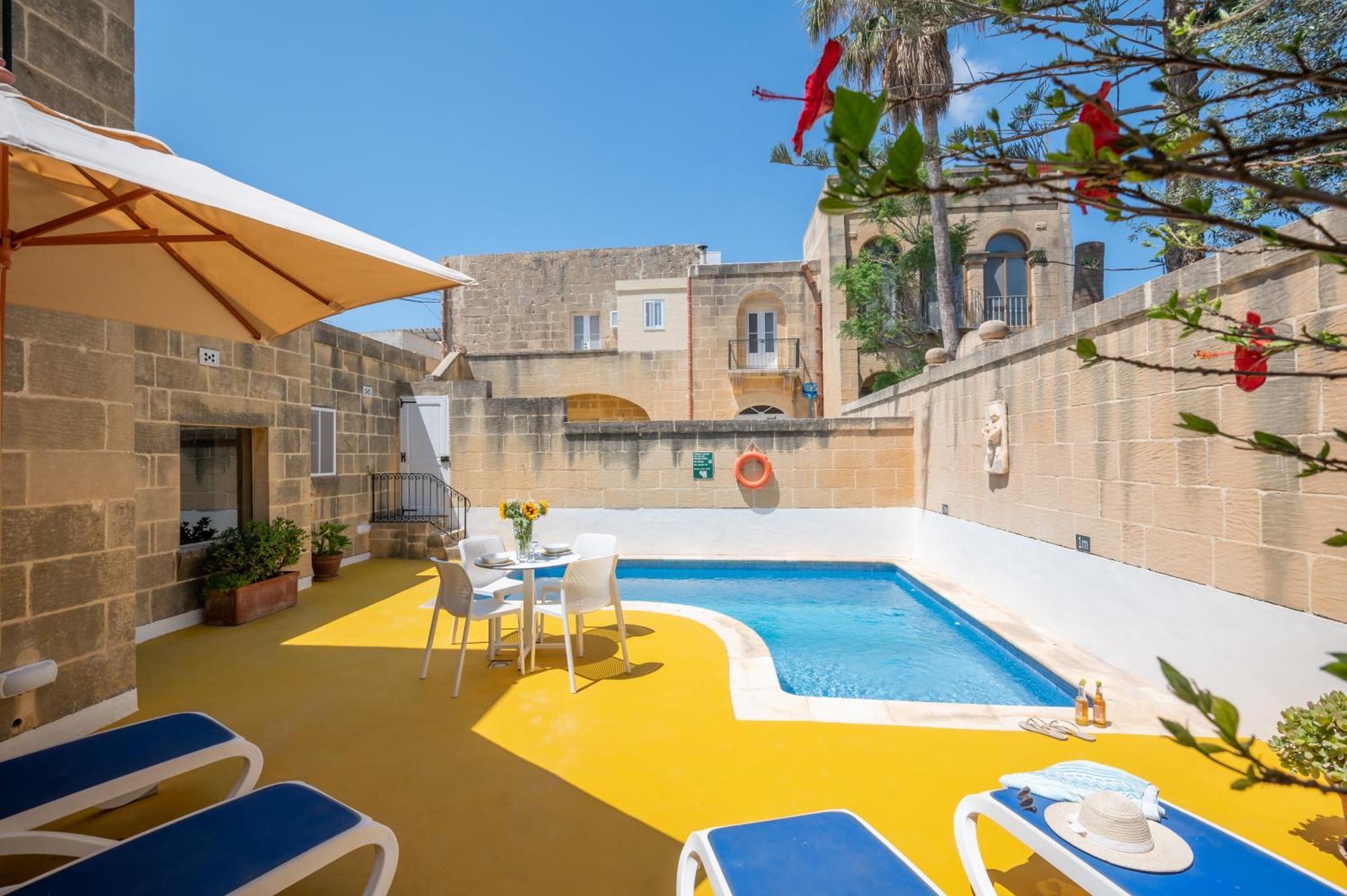 Dar Ta' Mansi Farmhouse With Private Pool Villa Gharb  Exterior photo